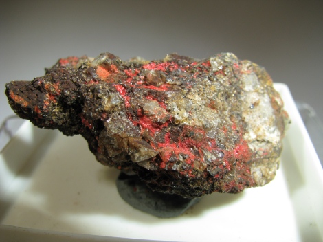 Chalcotrichite - Cole Mine, Bisbee, AZ, USA